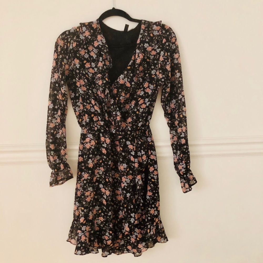 Floral mini dress